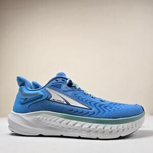 Altra Women Size 6 Torin 7 Road Running Sneakers Shoes Blue Trail